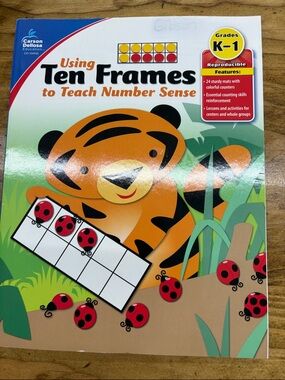 Carson Dellosa Using Ten Frames to Teach Number Sense